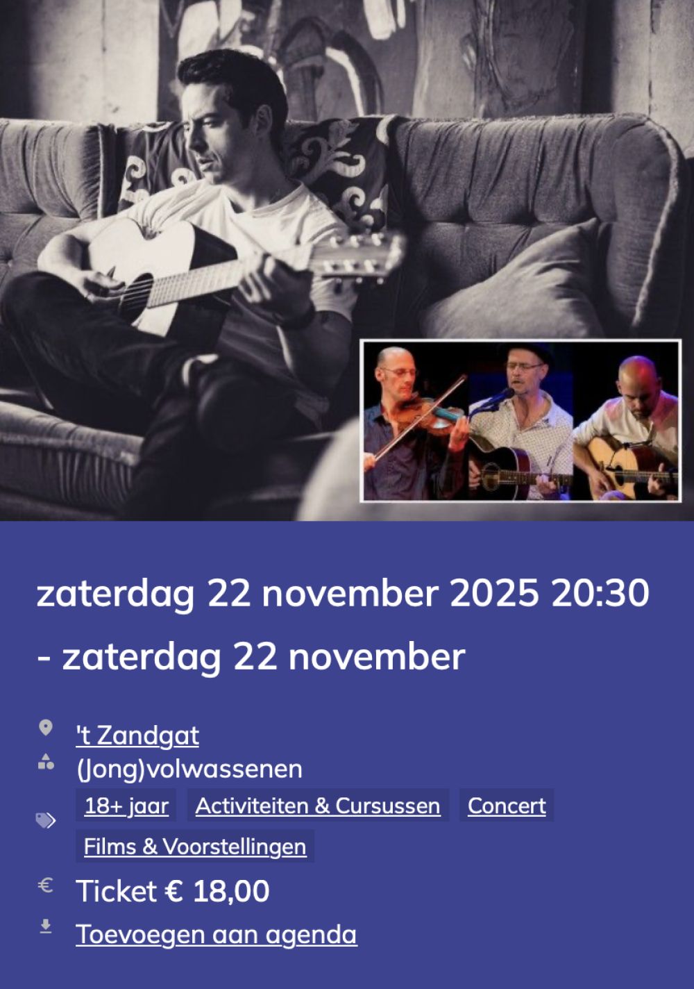 Kieran O'Connell en Job Alone & Friends